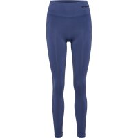 hummel Hmltif Seamless High Waist Leggins Damen - blue...