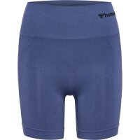 hummel Hmltif Seamless Shorts Damen - blue indigo