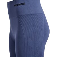 hummel Hmltif Seamless Shorts Damen - blue indigo