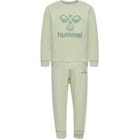 hummel Hmlarine Crewsuit Kinder - fog green