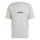 adidas Essentials Linear T-Shirt Herren - grau/schwarz