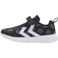 hummel Actus Print Recycled Jr Kinder Sneaker - black