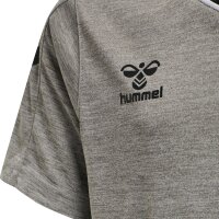 hummel Hmlcore Xk Poly Trikot S/S Kinder - grey melange