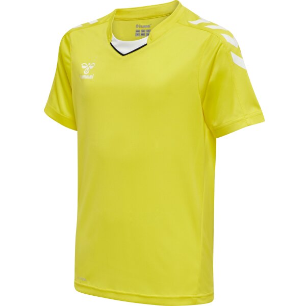 hummel Hmlcore Xk Poly Trikot S/S Kinder - blazing yellow