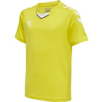 hummel Hmlcore Xk Poly Trikot S/S Kinder - blazing yellow