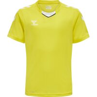 hummel Hmlcore Xk Poly Trikot S/S Kinder - blazing yellow