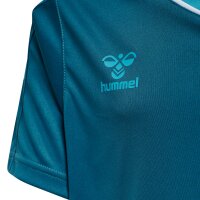 hummel Hmlcore Xk Poly Trikot S/S Kinder - blue coral