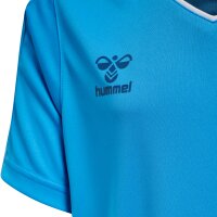 hummel Hmlcore Xk Poly Trikot S/S Kinder - blue danube