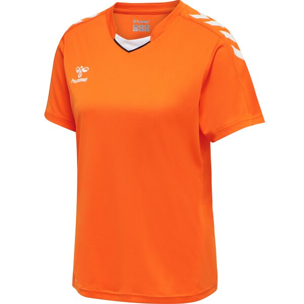 hummel Hmlcore Xk Poly Trikot S/S Damen - orange tiger