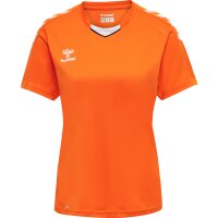 hummel Hmlcore Xk Poly Trikot S/S Damen - orange tiger