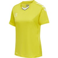 hummel Hmlcore Xk Poly Trikot S/S Damen - blazing yellow