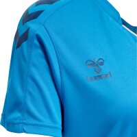 hummel Hmlcore Xk Poly Trikot S/S Damen - blue danube