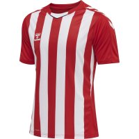 hummel Hmlcore Xk Striped Trikot S/S Herren - true red/white