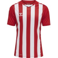 hummel Hmlcore Xk Striped Trikot S/S Herren - true red/white