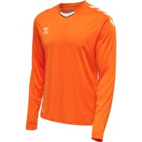 hummel Hmlcore Xk Poly Trikot L/S - orange tiger