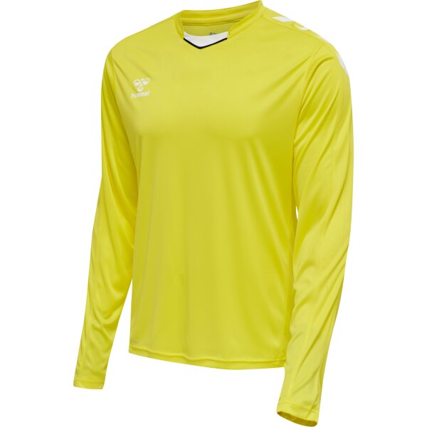 hummel Hmlcore Xk Poly Trikot L/S - blazing yellow