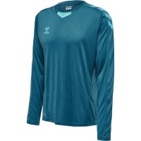 hummel Hmlcore Xk Poly Trikot L/S - blue coral