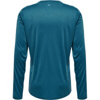 hummel Hmlcore Xk Poly Trikot L/S - blue coral