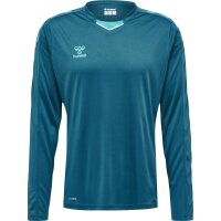 hummel Hmlcore Xk Poly Trikot L/S - blue coral