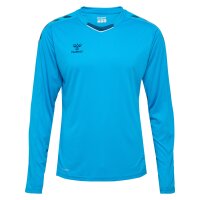 hummel Hmlcore Xk Poly Trikot L/S - blue danube