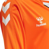 hummel Hmlcore Xk Poly Trikot L/S Kinder - orange tiger