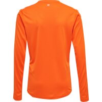 hummel Hmlcore Xk Poly Trikot L/S Kinder - orange tiger