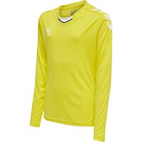 hummel Hmlcore Xk Poly Trikot L/S Kinder - blazing yellow