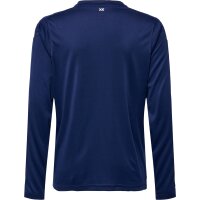 hummel Hmlcore Xk Poly Trikot L/S Kinder - marine