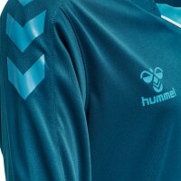 hummel Hmlcore Xk Poly Trikot L/S Kinder - blue coral