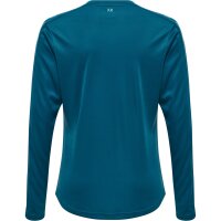 hummel Hmlcore Xk Poly Trikot L/S Kinder - blue coral