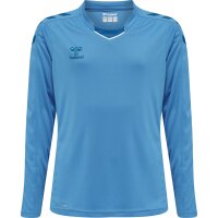 hummel Hmlcore Xk Poly Trikot L/S Kinder - blue danube