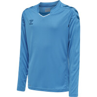 hummel Hmlcore Xk Poly Trikot L/S Kinder - blue danube