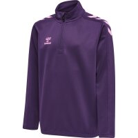 hummel Hmlcore Xk Half Zip Poly Sweat Kinder - acai