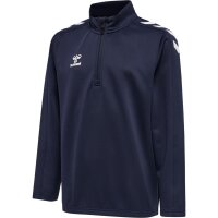 hummel Hmlcore Xk Half Zip Poly Sweat Kinder - marine