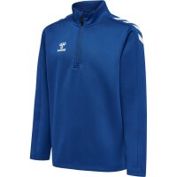 hummel Hmlcore Xk Half Zip Poly Sweat Kinder - true blue