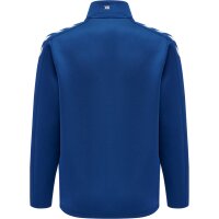 hummel Hmlcore Xk Half Zip Poly Sweat Kinder - true blue