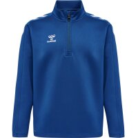 hummel Hmlcore Xk Half Zip Poly Sweat Kinder - true blue