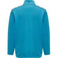 hummel Hmlcore Xk Half Zip Poly Sweat Kinder - blue danube