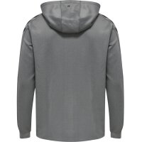 hummel Hmlcore Xk Poly Zip Hood Sweat - grey melange