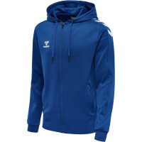 hummel Hmlcore Xk Poly Zip Hood Sweat - true blue