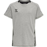 hummel Hmlcima Xk T-Shirt S/S Kinder - grey melange