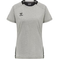 hummel Hmlcima Xk T-Shirt S/S Damen - grey melange