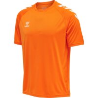 hummel Hmlcore Xk Core Poly T-Shirt S/S - orange tiger