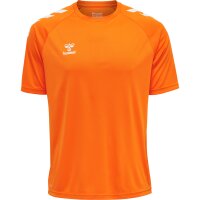 hummel Hmlcore Xk Core Poly T-Shirt S/S - orange tiger