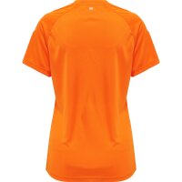 hummel Hmlcore Xk Core Poly Tee S/S Damen - orange tiger