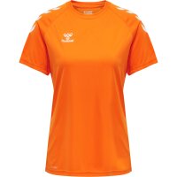 hummel Hmlcore Xk Core Poly Tee S/S Damen - orange tiger