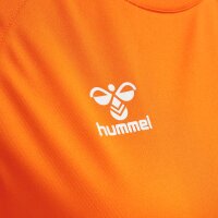 hummel Hmlcore Xk Core Poly Tee S/S Damen - orange tiger