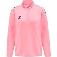 hummel Hmlcore Xk Half Zip Sweat Damen - cotton candy