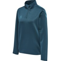 hummel Hmlcore Xk Half Zip Sweat Damen - blue coral