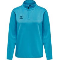 hummel Hmlcore Xk Half Zip Sweat Damen - blue danube